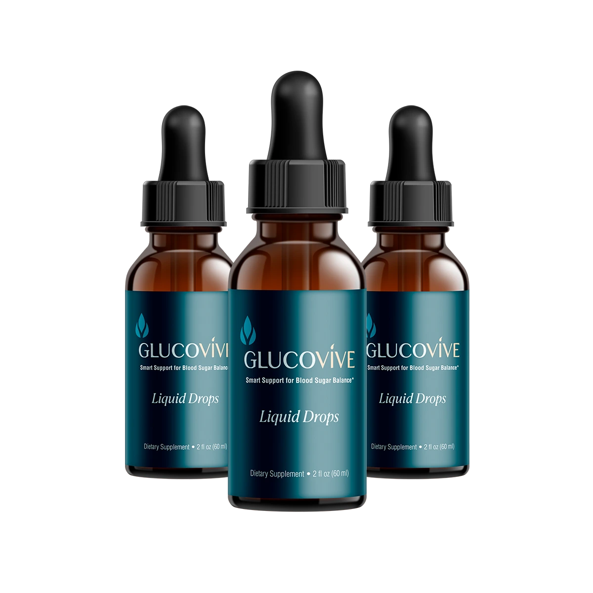 GlucoVive  3 Bottles