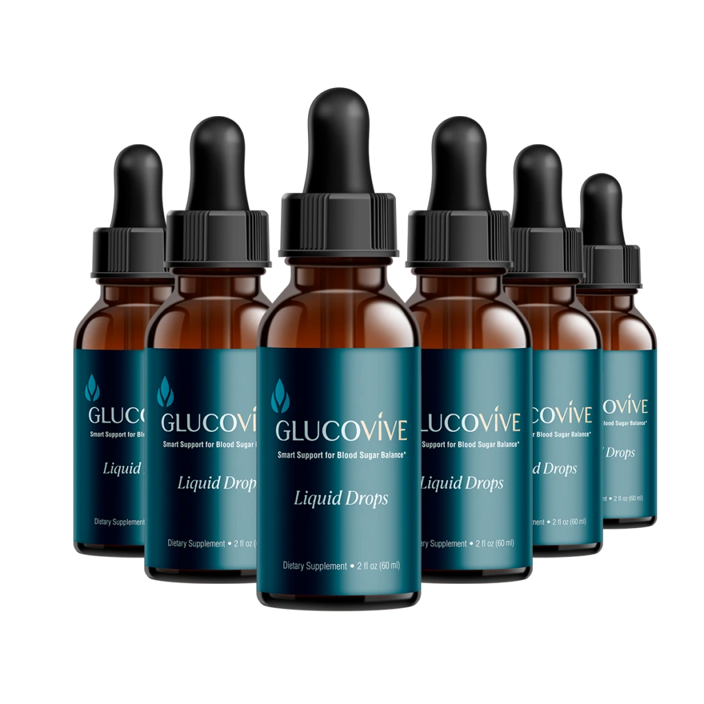 GlucoVive  6 Bottles